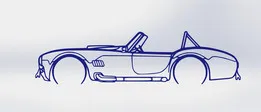 427 Cobra Silhouette