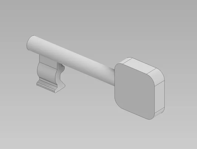 Interior door key — Фото 2 из 5