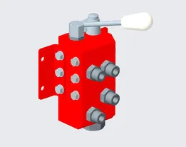 HYDRAULIC DISTRIBUTION VALVE