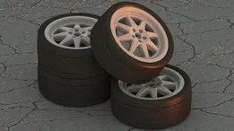 Car tyre 17" Rim