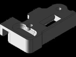 Qidi Q1 PRO BTT MicroProbe mount V1