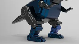 Robot dinosaur model 3D print model