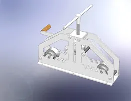 Machine for bending pipes