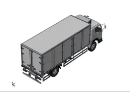 TRUCK BODY NO SIDE WALL