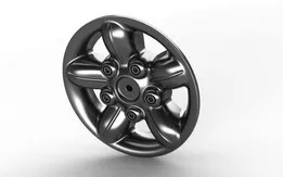 Hub Cap - Toy Car