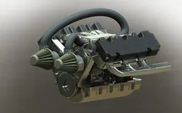 V6 Twin Turbo Engine(Automobile's)