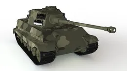Sd.Kfz.182 King Tiger Tank - Henschel Turret