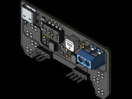 Fuente para Protoboard con Señuelo de Carga UNIT