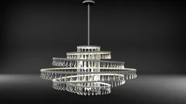 CRYSTAL DROPS CHANDELIER