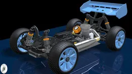 RC Nitro buggy 1:8