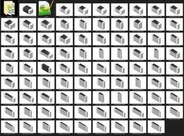 87x Chip-Resistor Packages (SMD)