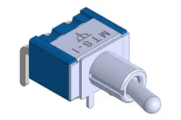 Miniature Toggle Switches MTS-1xx PC-H terminal