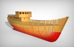 Nordkap Trawler: Hull and superstructure