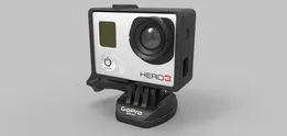 GoPro Hero 3 HD Camera with the Frame