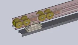 Sliding gates Roller bearing