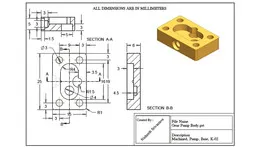 Gear Pump Body