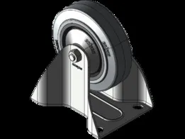 CASTER WHEEL FPPF 100 MM FIXED FORK