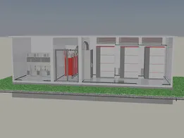 Inverter - transformer station