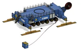 Gottwald ESP undercarriage with cable reel