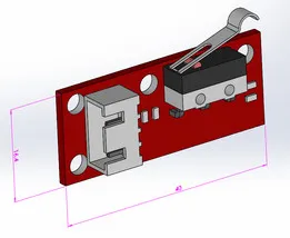 Endstop Mechanical Limit Switch on PCB