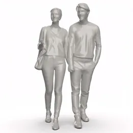 Couple Walking