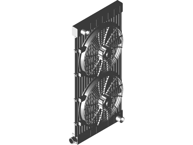 Radiator twin fan — Image 4 of 5
