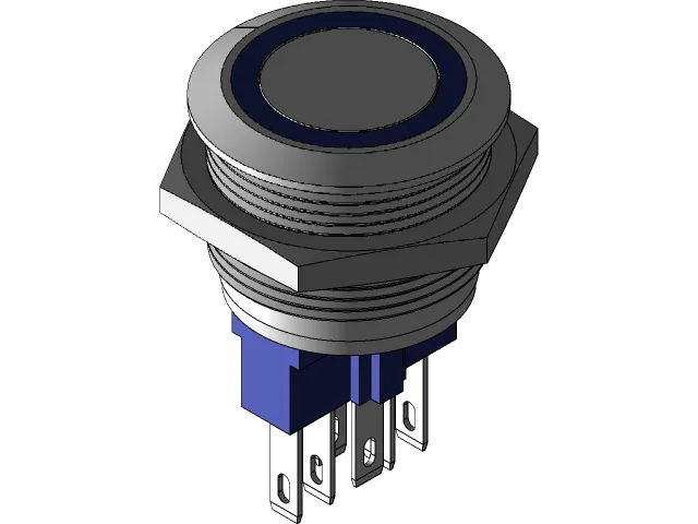 Push Button Switch with Ring LED 22mm — Фото 4 из 4