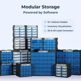 Modular Storage System S (100mm) – BOMTrace