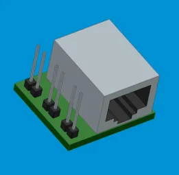 RJ45 adapter board stepper