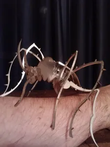 Mosquito, insect, bugs, 3d model, puzzle, sheetmetal, metalcraftdesign