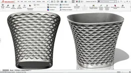 Textured Vase + Video Tutorial