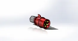 CEE-plug 32A 5p 6h IP44 SHARC art.025-6