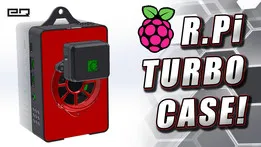 Raspberry Pi 4B TURBO Case With Integrated Camera Mount (Octoprint)