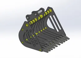 XCMG XE150-C EXCAVATOR SKELETON BUCKET