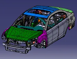 Toyota Camry (XV70) Body Structure – Preview Sample