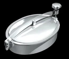 Oval inspection hatch for an unpressurized tank (442 mm x 307 mm)
