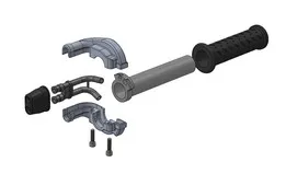 motorcycle throttle and handle