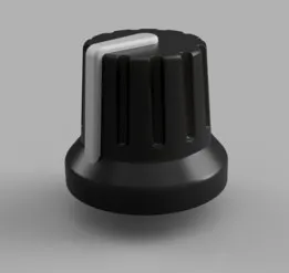 16mm Knob with 6mm D-Shaft