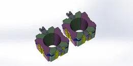 two-shot injection mold