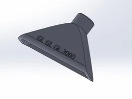 3D Printed Pool Vacuum Head – Fits Ø20 mm PVC Pipe