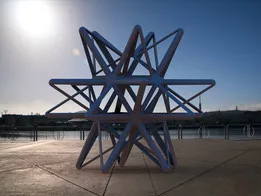 Wireframe Shape Great Stellated Dodecahedron 3D print model