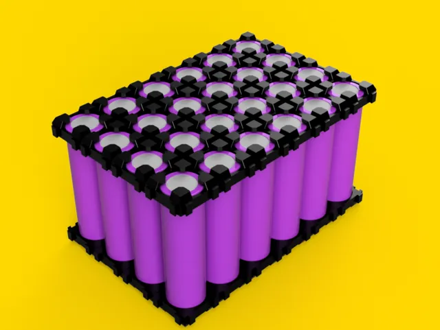 Modular 18650 Battery Holder System | Expandable Battery Pack Spacer — Фото 13 из 20