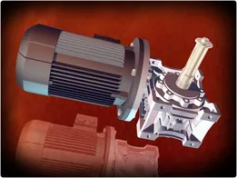 Gearbox with motor
