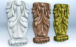 Carved bracket for door®001