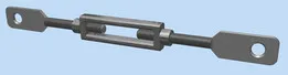 spansleden m16 stretching screw ; tightening screw ; turnbuckle rigging screw