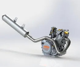 KTM 525 EXC Engine