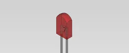 LED 5mm x 2.5mm rounded end rectangular shape