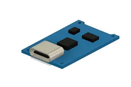TP4056 USB-C Lithium battery charging module (with protection circuit)