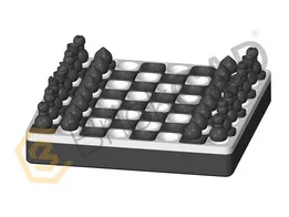Chess Set | CAD Model for Board Game Design