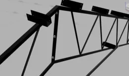 Metal Pole Barn Truss (32' Span)